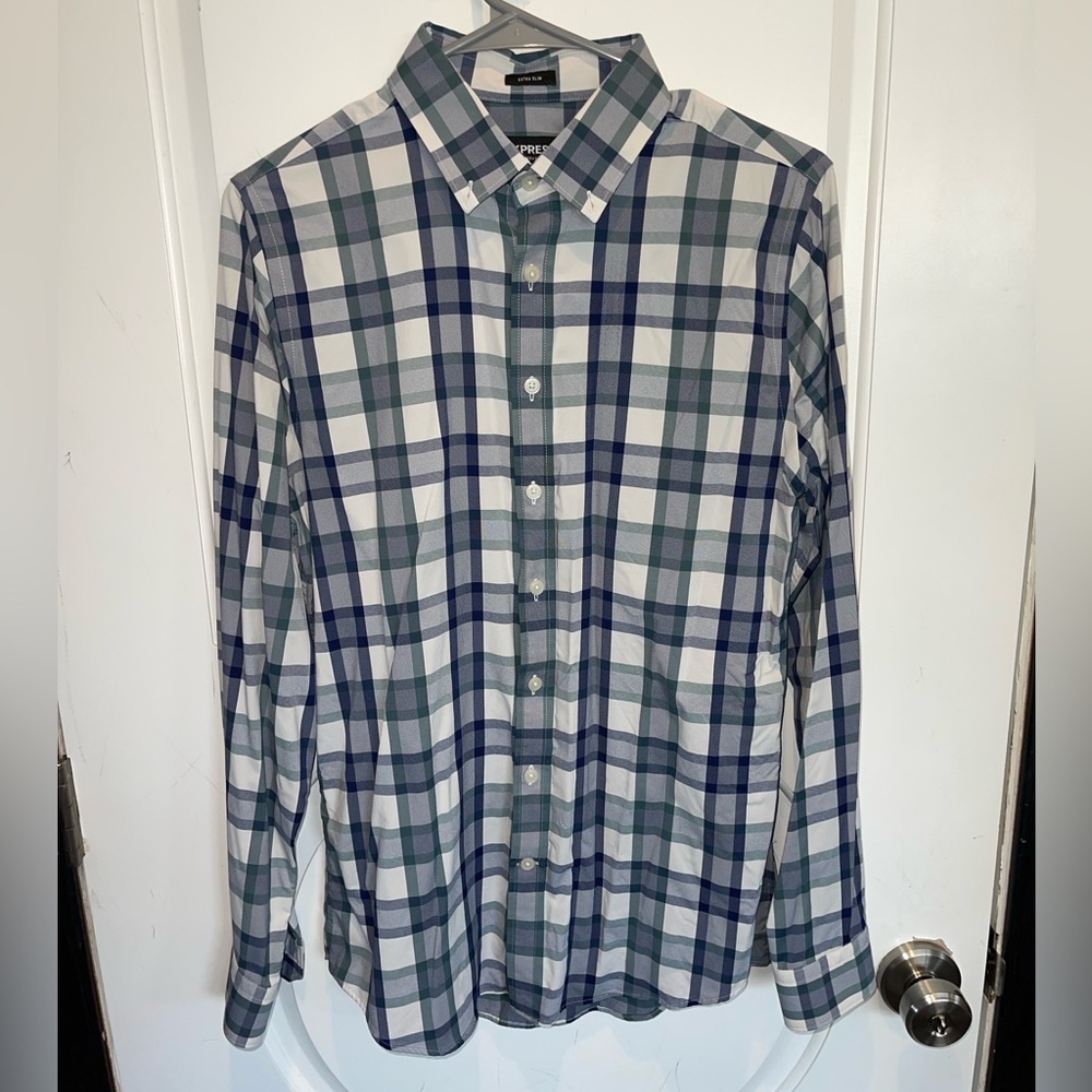 Express Slim Fit Dress Shirt